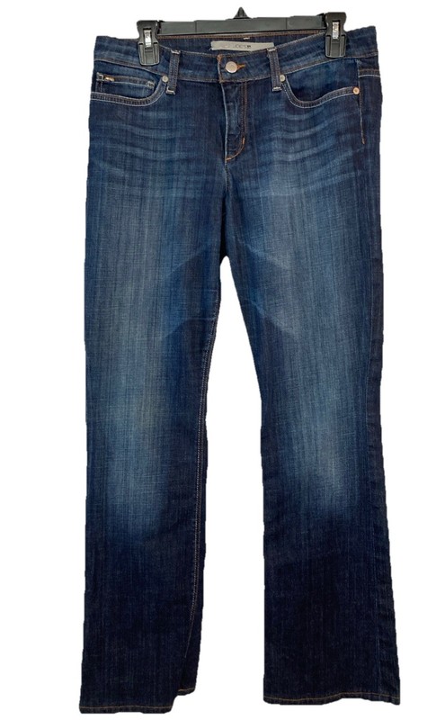 Joe’s Jeans Womens Sz 30 Blue Honey Fit Distressed Boot Cut Ryder Wash Read