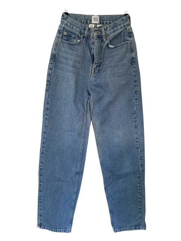 BDG Urban Outfitters Women Jeans 26 High Rise Baggy Fit Medium Wash Blue Denim