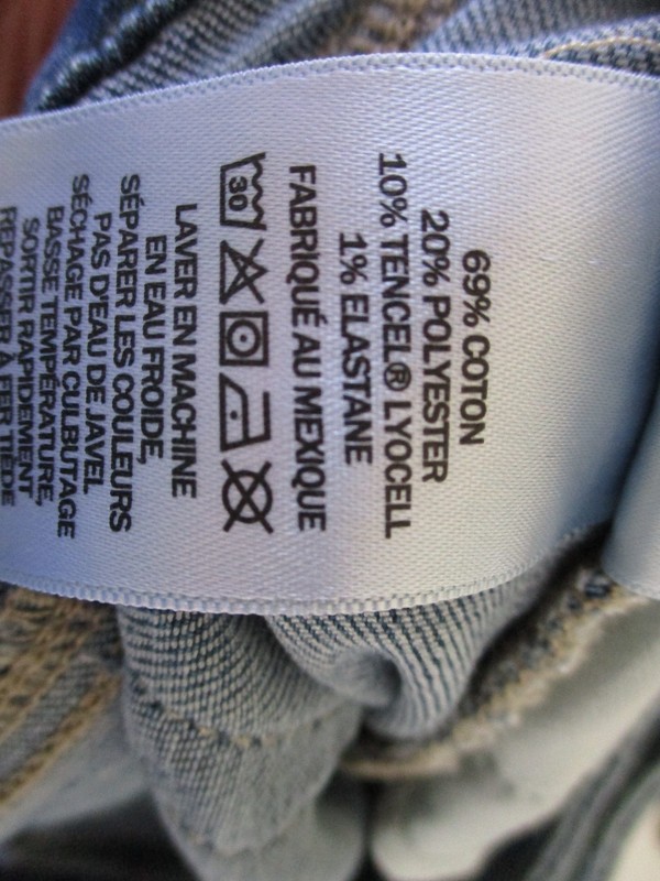 -NWT L.L. Bean BeanFlex Jeans Slim Leg High Rise Ankle Women Vintage Faded Sz 12 gallery