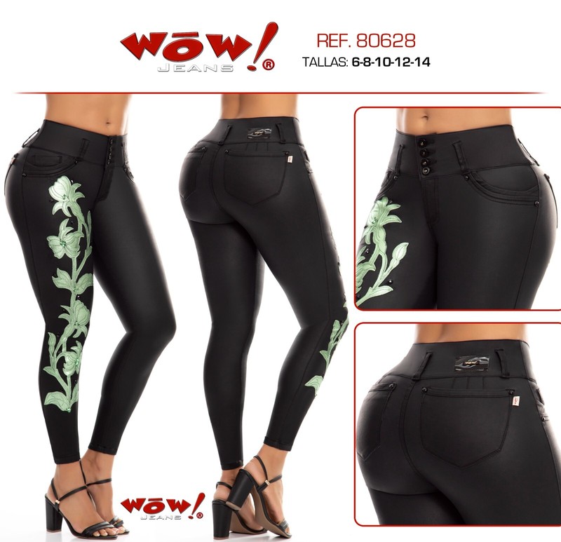 WOW JEANS COLOMBIANOS AUTHENTIC COLOMBIAN PUSH UP JEANS LEVANTA COLA BUTT LIFT