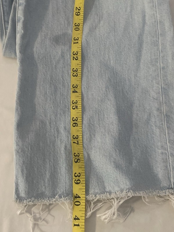 J.CREW Women's Slim Wide-Leg Jeans Light Wash Blue Denim High Rise Stretch gallery